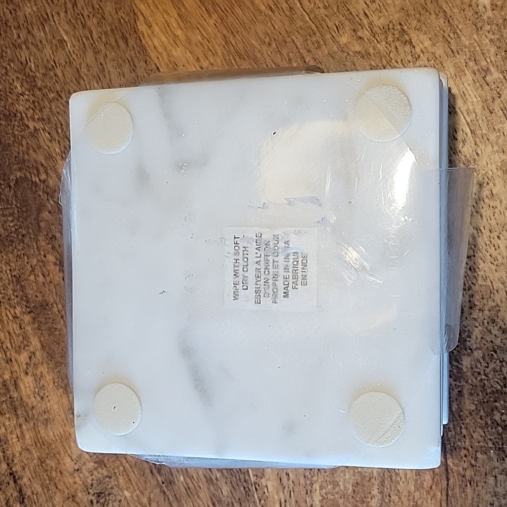 Marble Coaster Set - Picture 2 of 3